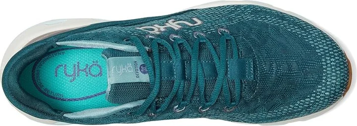 Ryka Devotion X Walking Shoe Women's Shoes Dark Sea Green Mesh Fabric : 12 B - Medium, Textile - Image 2
