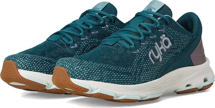 Ryka Devotion X Walking Shoe Women's Shoes Dark Sea Green Mesh Fabric : 12 B - Medium, Textile