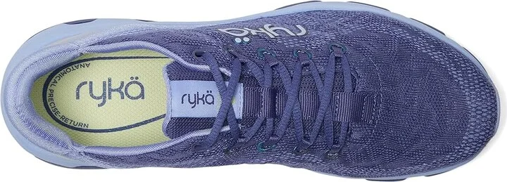Ryka Devotion X Walking Shoe Women's Shoes Dusk Blue Mesh Fabric : 6.5 B - Medium, Textile - Image 2