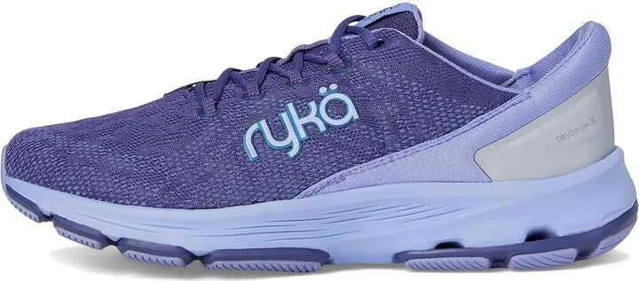 Ryka Devotion X Walking Shoe Women's Shoes Dusk Blue Mesh Fabric : 6.5 B - Medium, Textile - Image 6