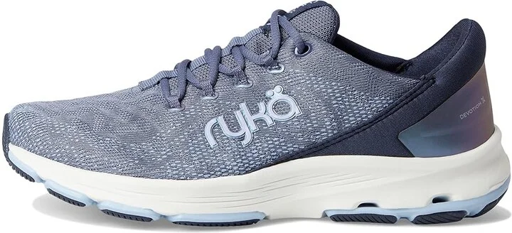 Ryka Devotion X Walking Shoe Women's Shoes Mid Blue : 9.5 C - Wide, Textile - Image 6