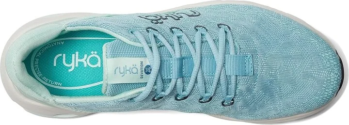 Ryka Devotion X Walking Shoe Women's Shoes Nile Blue Mesh Fabric : 11 D - Wide, Textile - Image 2