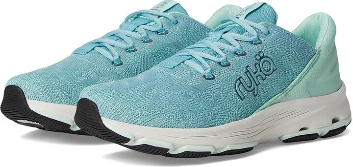 Ryka Devotion X Walking Shoe Women's Shoes Nile Blue Mesh Fabric : 11 D - Wide, Textile