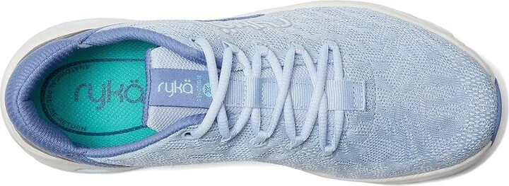 Ryka Devotion X Walking Shoe Women's Shoes Skyway Blue Mesh Fabric : 11 D - Wide, Textile - Image 2