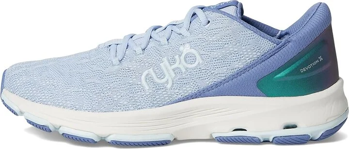 Ryka Devotion X Walking Shoe Women's Shoes Skyway Blue Mesh Fabric : 11 D - Wide, Textile - Image 6