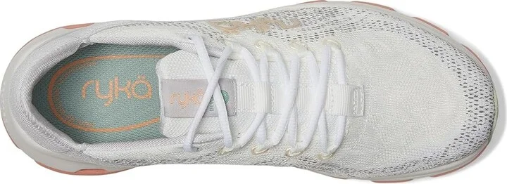 Ryka Devotion X Walking Shoe Women's Shoes White : 9.5 C - Wide, Textile - Image 2