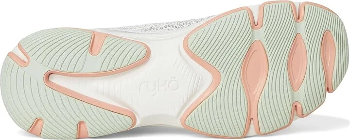 Ryka Devotion X Walking Shoe Women's Shoes White : 9.5 C - Wide, Textile - Image 3