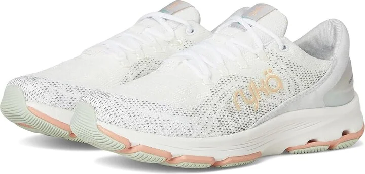 Ryka Devotion X Walking Shoe Women's Shoes White : 9.5 C - Wide, Textile