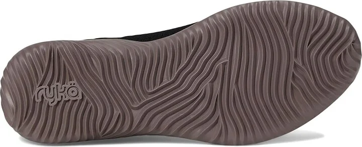 Ryka Echo Knit Slip On Sneaker Women's Shoes Black : 9.5 D - Wide, Synthetic - Image 3
