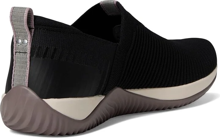 Ryka Echo Knit Slip On Sneaker Women's Shoes Black : 9.5 D - Wide, Synthetic - Image 4