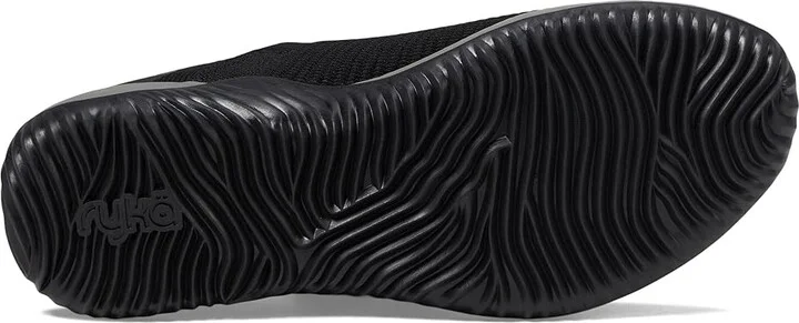 Ryka Echo Knit Slip On Sneaker Women's Shoes Black : 9.5 D - Wide, Synthetic - Image 3