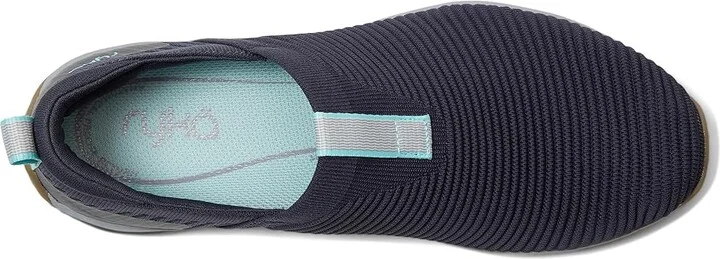 Ryka Echo Knit Slip On Sneaker Women's Shoes Blue Ink : 9.5 D - Wide, Synthetic - Image 2