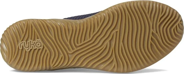 Ryka Echo Knit Slip On Sneaker Women's Shoes Blue Ink : 9.5 D - Wide, Synthetic - Image 3