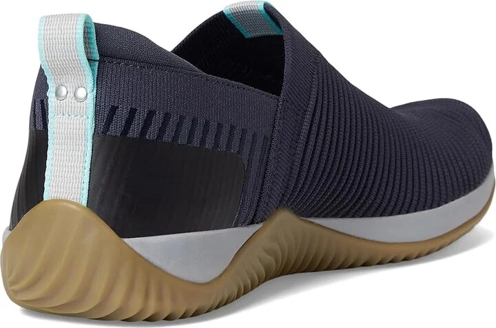 Ryka Echo Knit Slip On Sneaker Women's Shoes Blue Ink : 9.5 D - Wide, Synthetic - Image 4