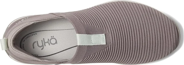 Ryka Echo Knit Slip On Sneaker Women's Shoes Grey : 9.5 D - Wide, Synthetic - Image 2