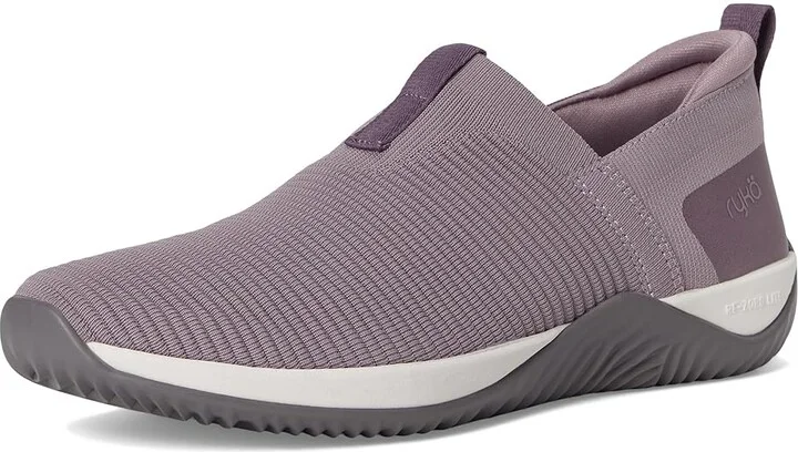 Ryka Echo Knit Slip On Sneaker Women's Shoes Quiet Purple Knit Fabric : 6 B - Medium, Synthetic - Image 5