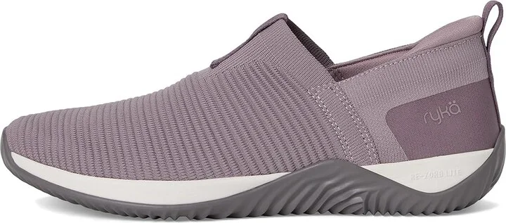 Ryka Echo Knit Slip On Sneaker Women's Shoes Quiet Purple Knit Fabric : 6 B - Medium, Synthetic - Image 6