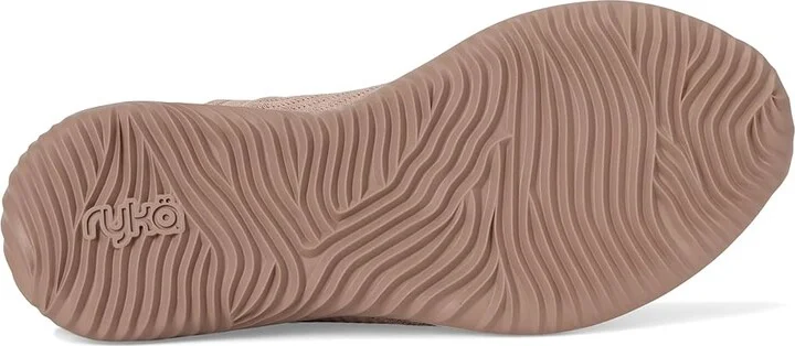 Ryka Echo Knit Slip On Sneaker Women's Shoes Warm Taupe Heather : 6 D - Wide, Synthetic - Image 3