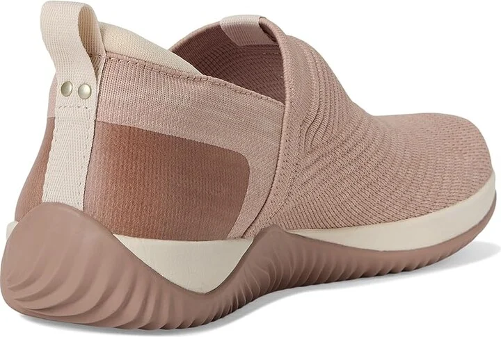 Ryka Echo Knit Slip On Sneaker Women's Shoes Warm Taupe Heather : 6 D - Wide, Synthetic - Image 4