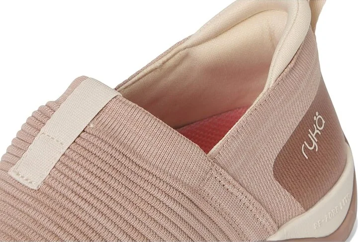 Ryka Echo Knit Slip On Sneaker Women's Shoes Warm Taupe Heather : 6 D - Wide, Synthetic - Image 7