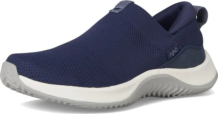 Ryka Encore Knit Slip On Sneaker Women's Shoes Academy Blue : 9 D - Wide, Synthetic - Image 5