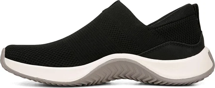 Ryka Encore Knit Slip On Sneaker Women's Shoes Black/Gardenia : 6.5 D - Wide, Synthetic - Image 5