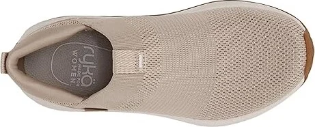 Ryka Encore Knit Slip On Sneaker Women's Shoes Terra Taupe : 6.5 D - Wide, Synthetic - Image 2