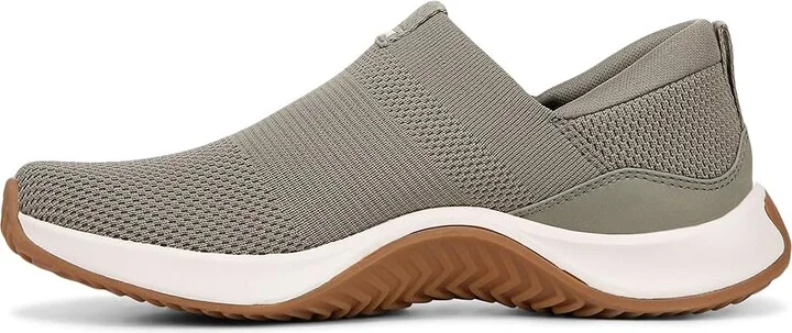 Ryka Encore Knit Slip On Sneaker Women's Shoes Vetiver Green : 6.5 B - Medium, Synthetic - Image 5