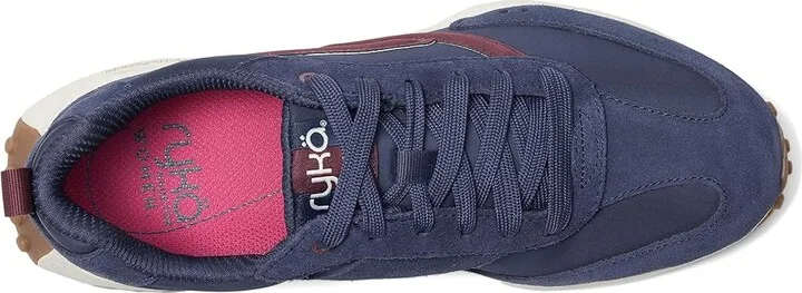Ryka Jetsetter Sneakers Women's Shoes Academy Blue/Berry : 9.5 D - Wide, Synthetic/Textile - Image 2