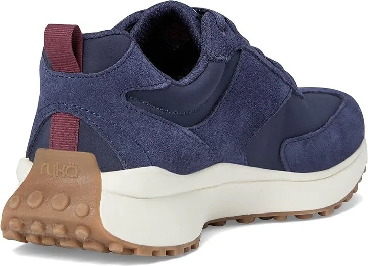Ryka Jetsetter Sneakers Women's Shoes Academy Blue/Berry : 9.5 D - Wide, Synthetic/Textile - Image 4