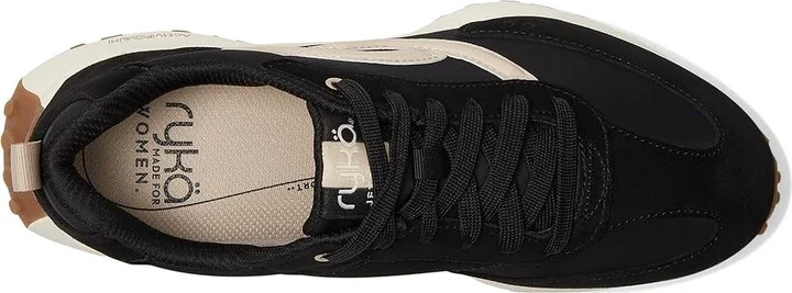 Ryka Jetsetter Sneakers Women's Shoes Black : 10 B - Medium, Synthetic/Textile - Image 2