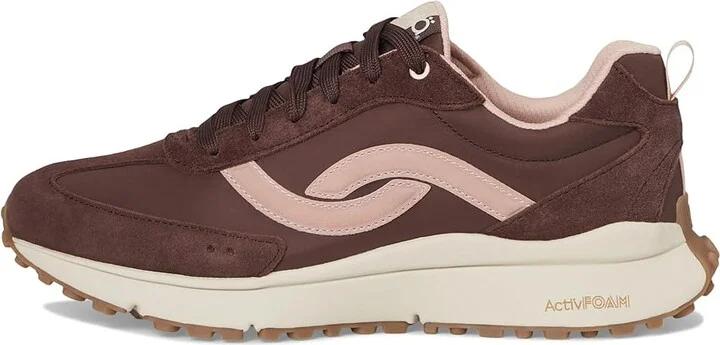 Ryka Jetsetter Sneakers Women's Shoes Chicory Brown/Pink : 12 B - Medium, Synthetic/Textile - Image 6