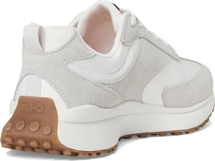 Ryka Jetsetter Sneakers Women's Shoes White Leopard : 9 D - Wide, Synthetic/Textile - Image 4