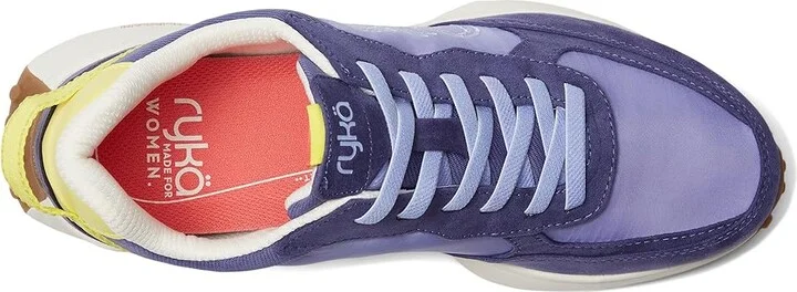 Ryka Jog On Slip On Sneaker Women's Shoes Dazzling Blue Faux Leather : 7 B - Medium - Image 2