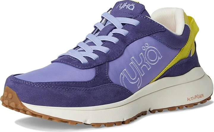Ryka Jog On Slip On Sneaker Women's Shoes Dazzling Blue Faux Leather : 7 B - Medium - Image 5
