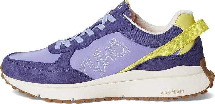 Ryka Jog On Slip On Sneaker Women's Shoes Dazzling Blue Faux Leather : 7 B - Medium - Image 6