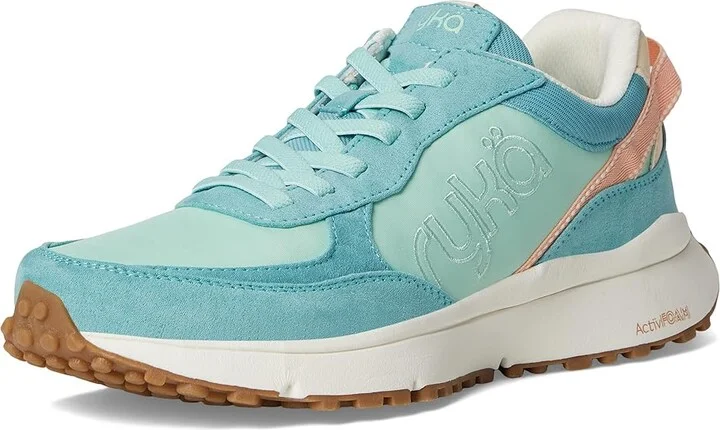 Ryka Jog On Slip On Sneaker Women's Shoes Nile Blue Faux Leather : 5.5 B - Medium, Lace/Rubber/Textile - Image 5
