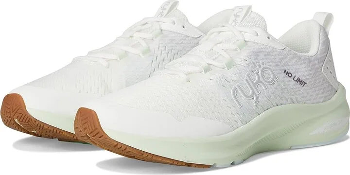 Ryka No Limit Training Shoe Women's Running Shoes White : 12 B - Medium, Rubber