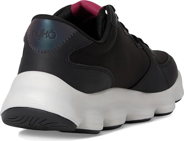 Ryka Podflow Retro Women's Shoes Black Mesh Fabric : 6.5 B - Medium, Rubber - Image 4