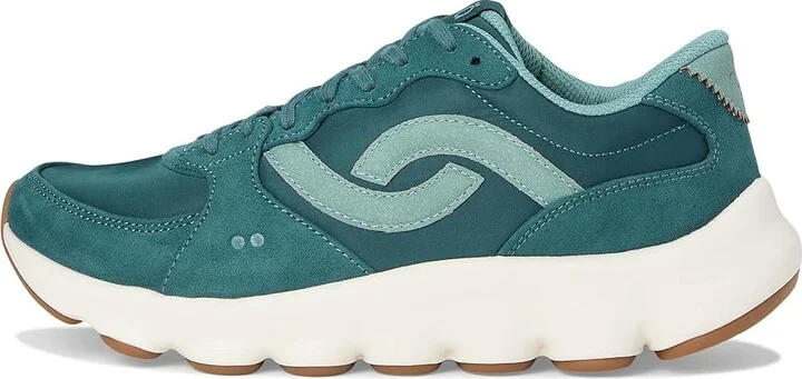 Ryka Podflow Retro Women's Shoes Deep Sea Green Mesh Fabric : 9.5 D - Wide, Rubber - Image 5