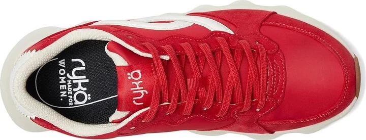 Ryka Podflow Retro Women's Shoes Salsa Red Mesh Fabric : 5 B - Medium, Rubber - Image 2