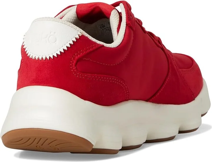 Ryka Podflow Retro Women's Shoes Salsa Red Mesh Fabric : 5 B - Medium, Rubber - Image 4