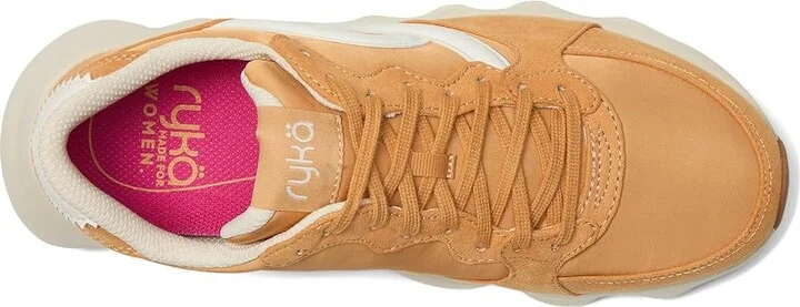 Ryka Podflow Retro Women's Shoes Yellow Oak Mesh Fabric : 10 D - Wide, Rubber - Image 2