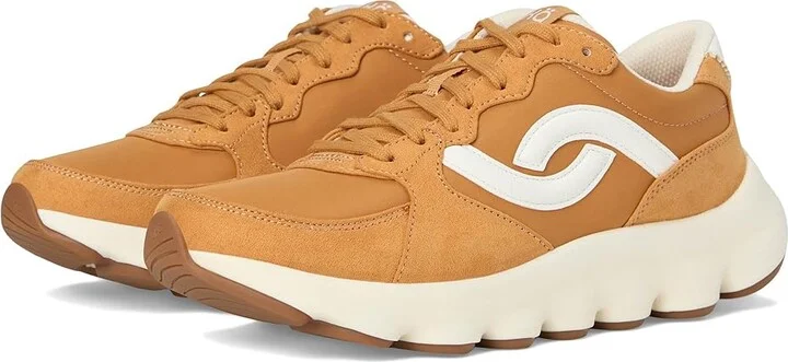Ryka Podflow Retro Women's Shoes Yellow Oak Mesh Fabric : 10 D - Wide, Rubber