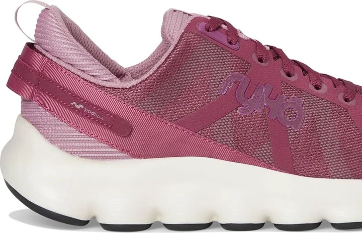 Ryka Podflow Walking Shoes Women's Shoes Berry Red : 6.5 D - Wide, Textile - Image 7