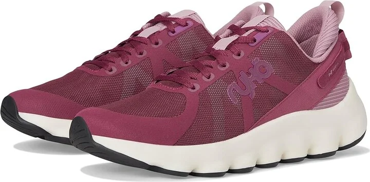 Ryka Podflow Walking Shoes Women's Shoes Berry Red : 6.5 D - Wide, Textile