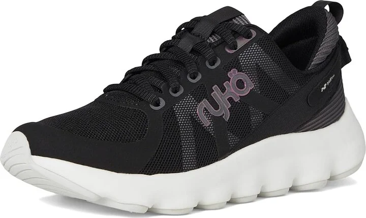 Ryka Podflow Walking Shoes Women's Shoes Black Mesh Fabric : 10 B - Medium, Textile - Image 5