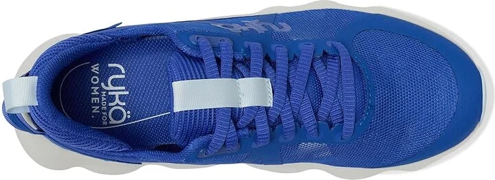 Ryka Podflow Walking Shoes Women's Shoes Bright Blue Mesh Fabric : 12 B - Medium, Textile - Image 2
