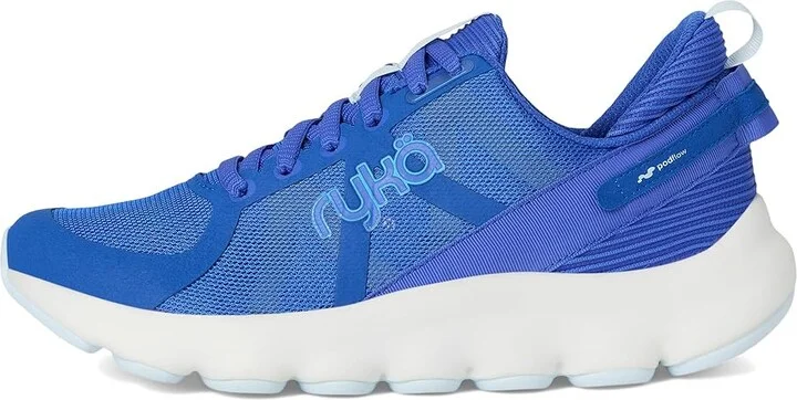 Ryka Podflow Walking Shoes Women's Shoes Bright Blue Mesh Fabric : 12 B - Medium, Textile - Image 6