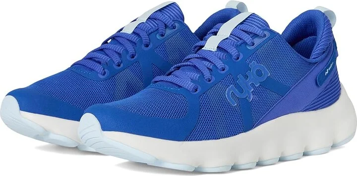 Ryka Podflow Walking Shoes Women's Shoes Bright Blue Mesh Fabric : 12 B - Medium, Textile
